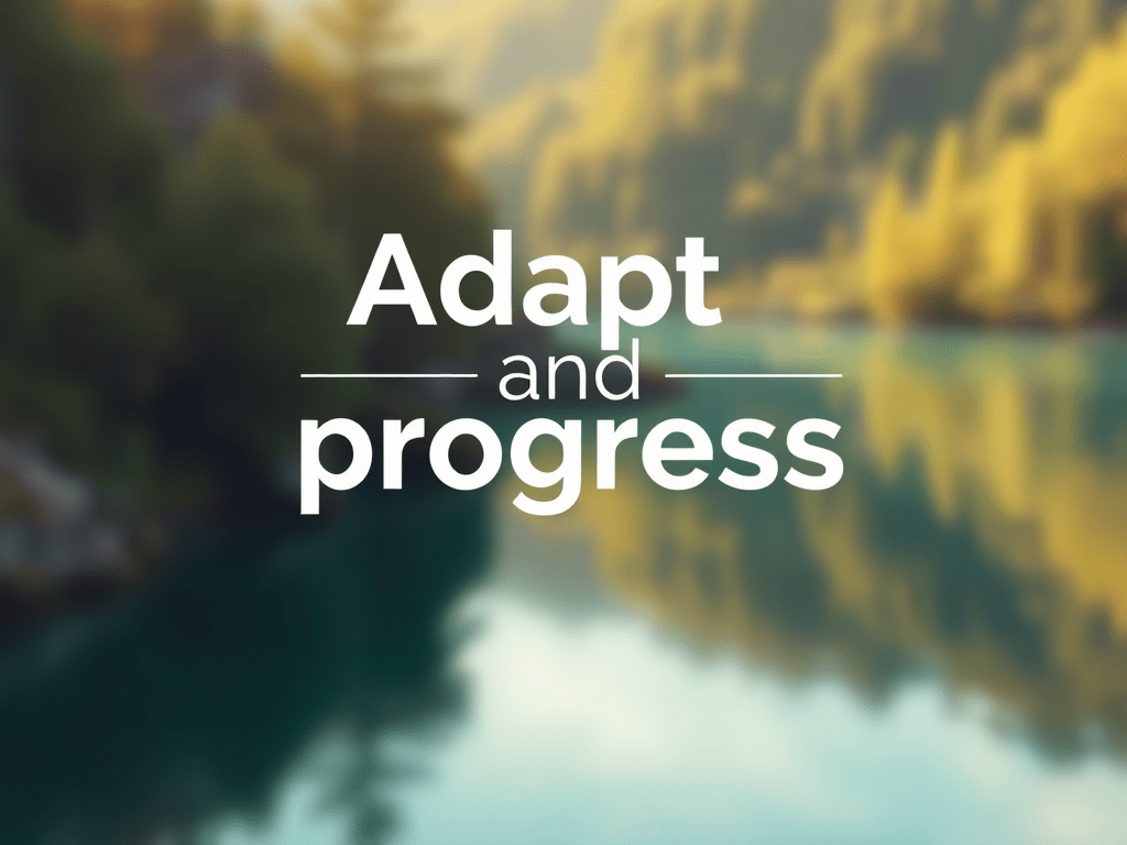 Adapt and Progress